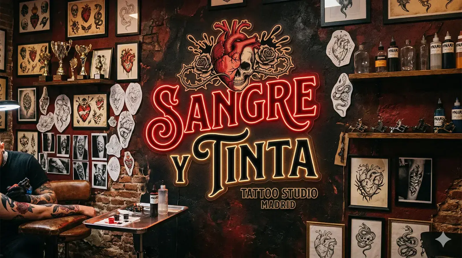 Sangre y Tinta - Imagen de cabecera